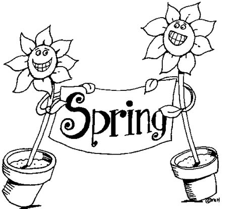 free spring clipart black and white|free black and white spring images.